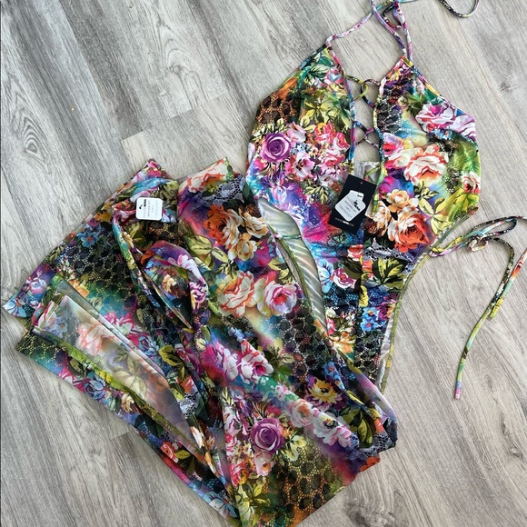 FashionNova Curve 2 piece sunset - Picture 5 of 6